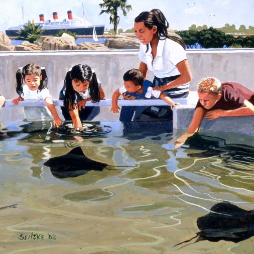 "Kids at the Aquarium"