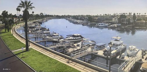 “Appian Way”, 31.5”x61.5”, $1700