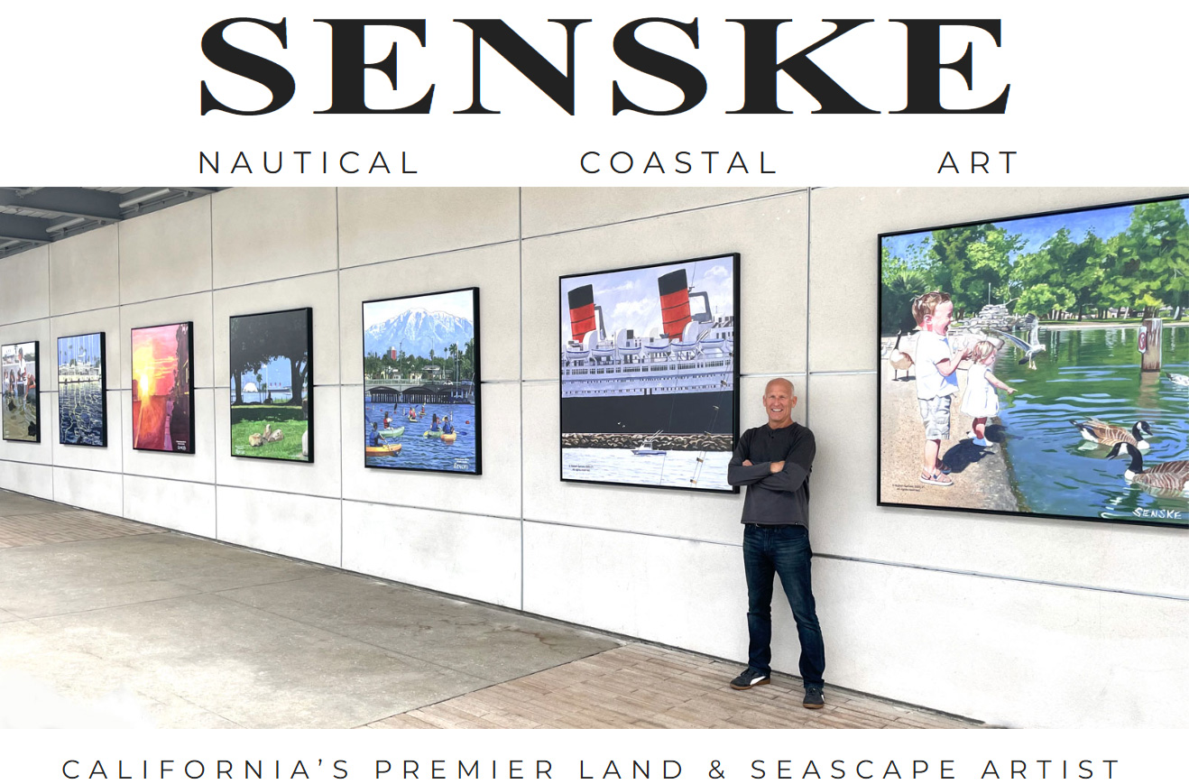 SENSKE: Nautical Coastal Art: California's Premier Land & Seascape Artist